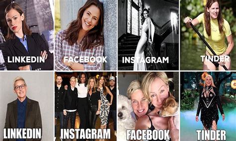 collage linkedin facebook instagram tinder